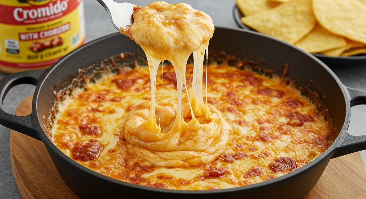 Queso Fundido with Chorizo